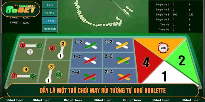 Fan Tan 86BET Là Gì Và Cách Chơi Siêu Hay Người Mới Nên Biết 6 Fantan chơi may rủi tương tự như roulette