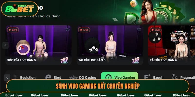 Sảnh Vivo Gaming rất chuyên nghiệp